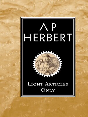 cover image of Light Articles Only